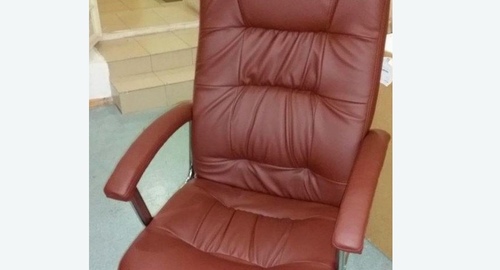 Обтяжка офисного кресла. Русско-Высоцкое